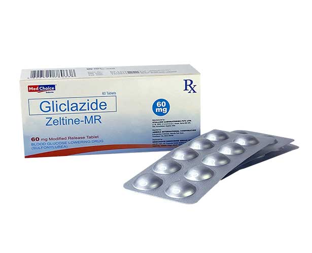 Gliclazide                                      (ZELTINE-MR®)
